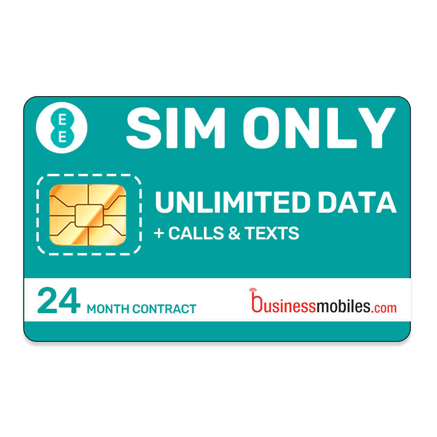 EE Business SIM only unlimited data 24 month contract