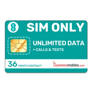 EE Business SIM only unlimited data 36 month contract