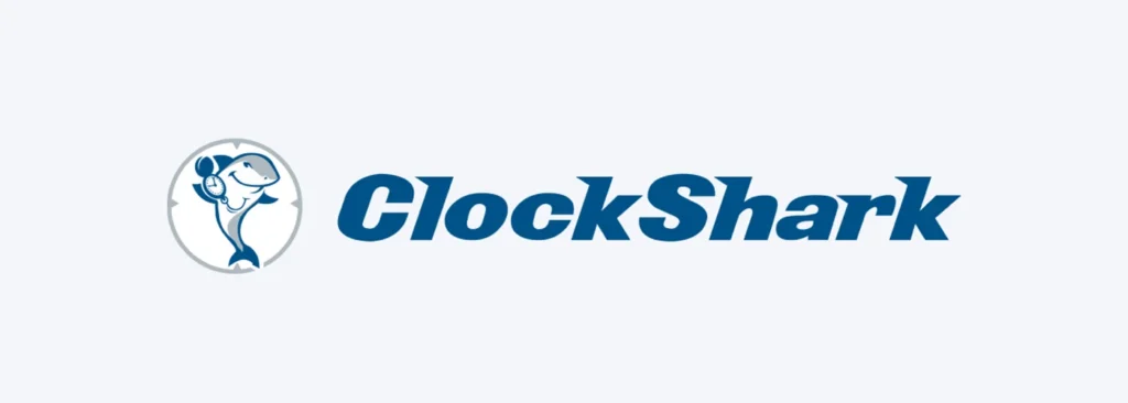 ClockShark logo banner