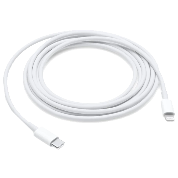 Cutout of Apple USB-C to Lightning Cable (2 metres)