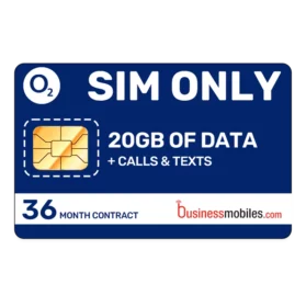 O2 SIM Only 20GB 36M