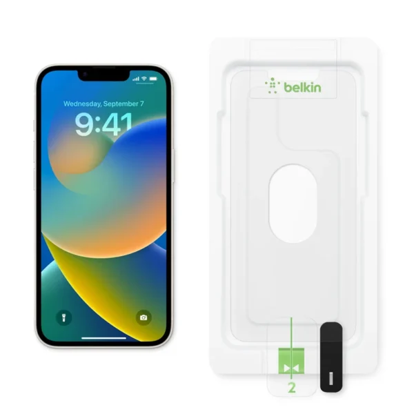 Belkin UltraGlass Screen Protector iPhone 16e box