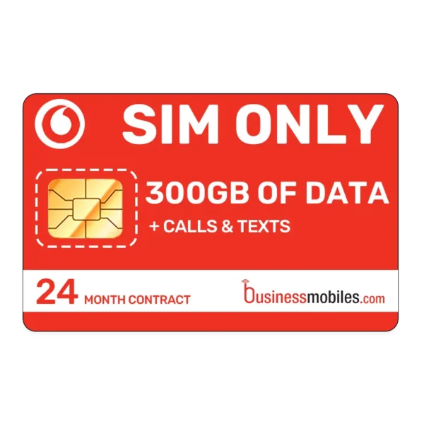 Vodafone Business SIM only 300GB 24 month contract