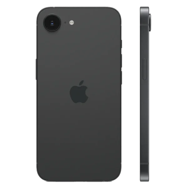 iPhone 16e black side and back business deals uk